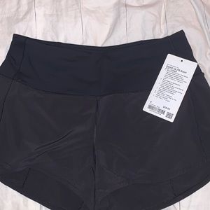 BRAND NEW!!! Lululemon Speed up HR shorts 2.5” lined